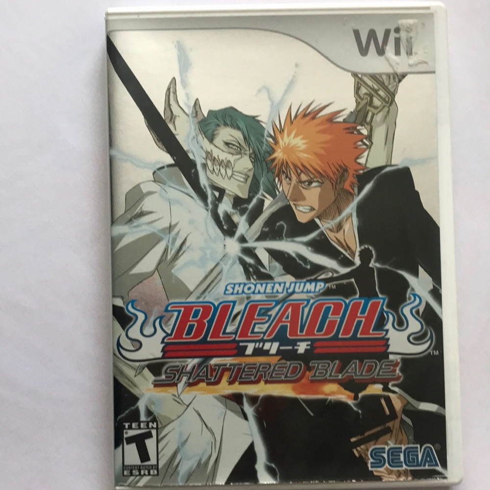 Bleach shattered blade Wii disc